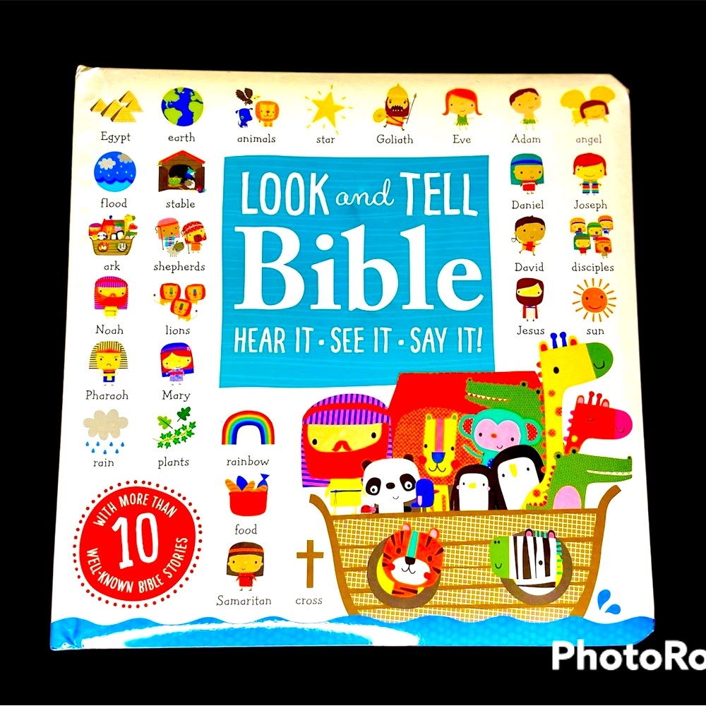 Look and Tell Bible Hear It * See It * Say It Book